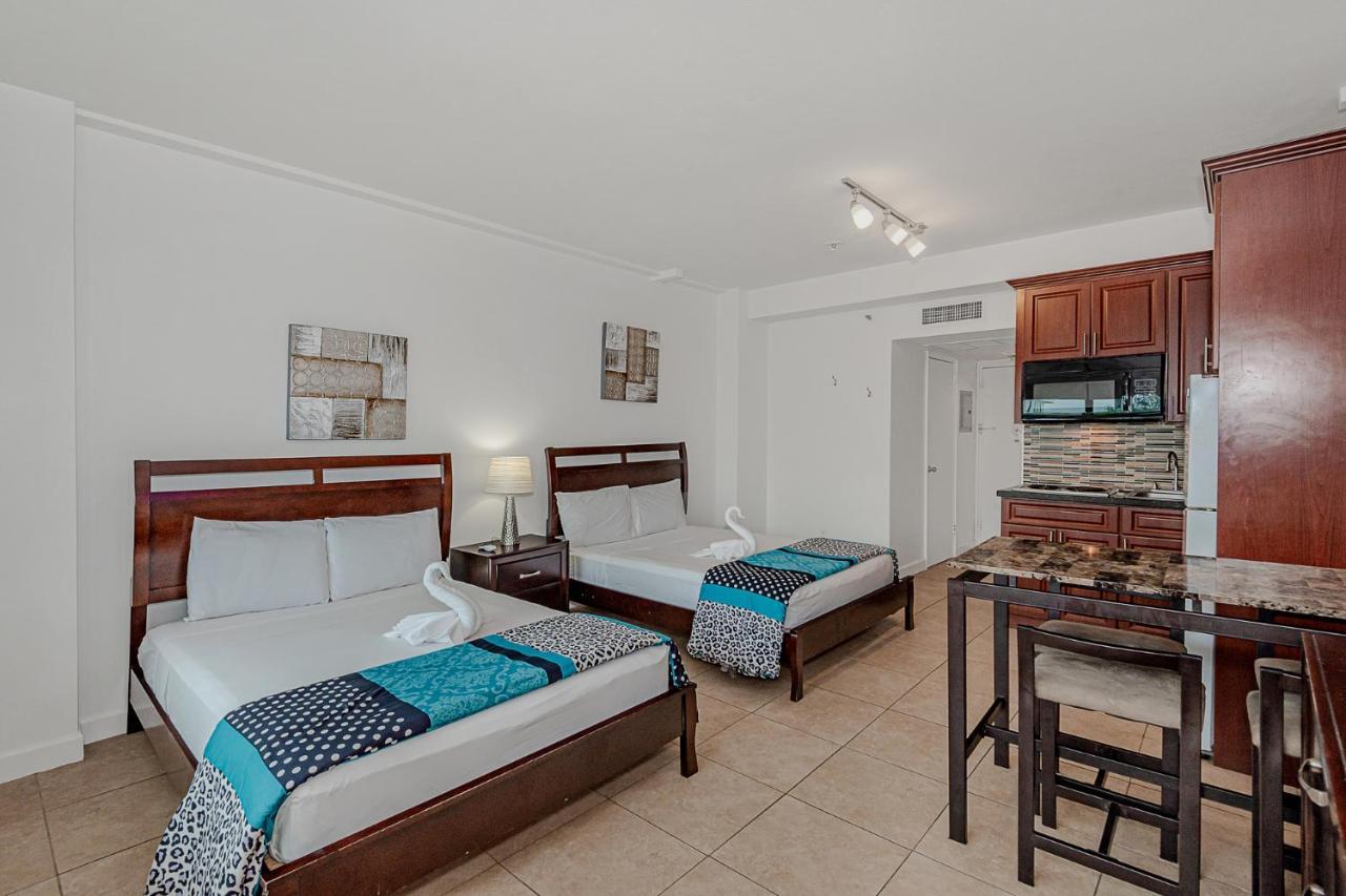 Beach Front Studio Miami Beach Bagian luar foto