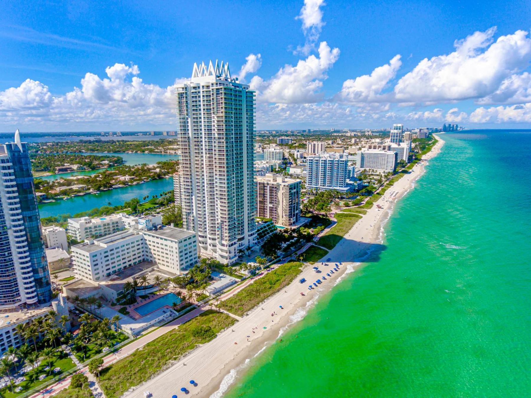 Beach Front Studio Miami Beach Bagian luar foto